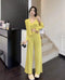Solid Color Three Piece Suit